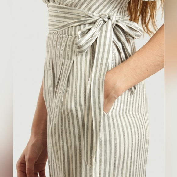 Suncoo Paris Thelma Jumpsuit With Lurex Details Size M - Picture 4 of 14